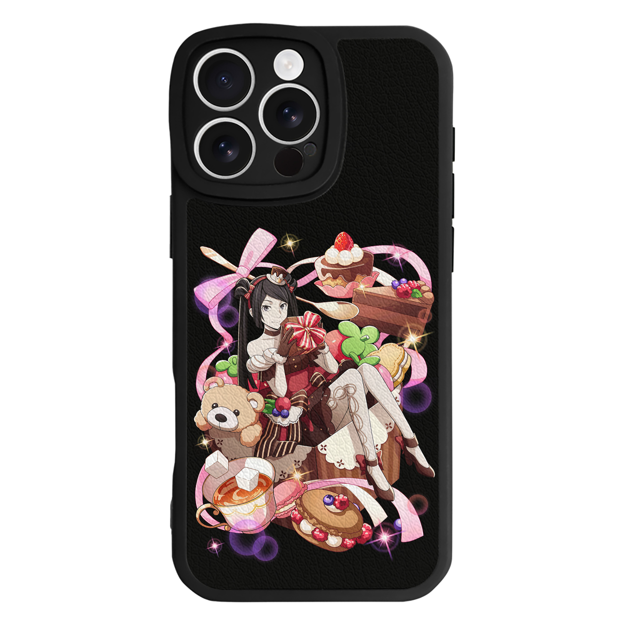 （画像用） 文豪ストレイドッグス Bungo Stray Dogs 【iPhone 16シリーズ対応】シリコンスマホケース（レザー調） 材質：シリコン